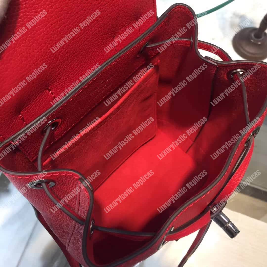 LV Lockme Backpack Mini Rubis