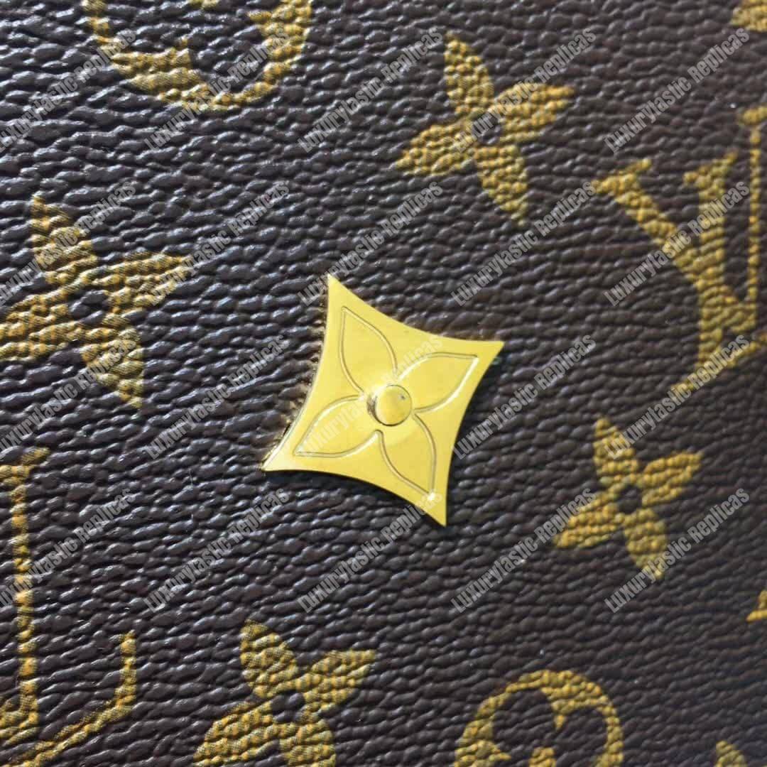 LV Florine Tote Bag Monogram Canvas Red