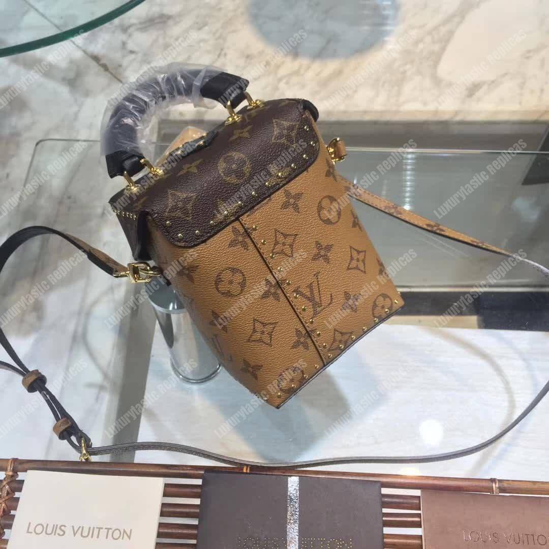 LV Camera Box Crossbody Bag Reverse Monogram Canvas