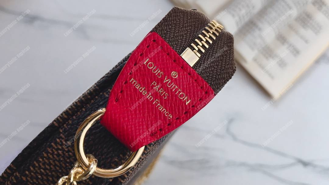 LV Mini Pochette Eiffel Tower Print