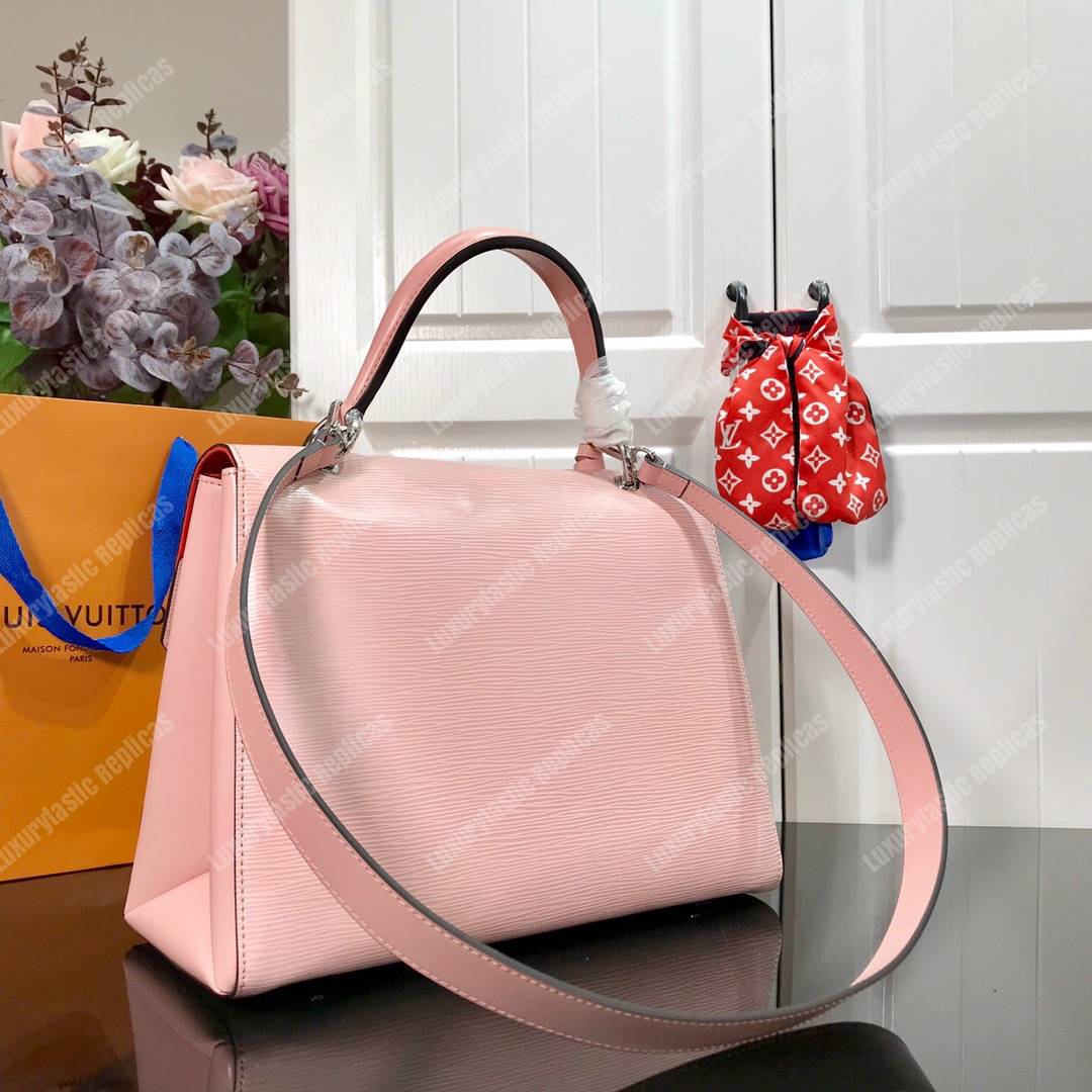 LV Grenelle MM Epi Leather Rose Ballerine
