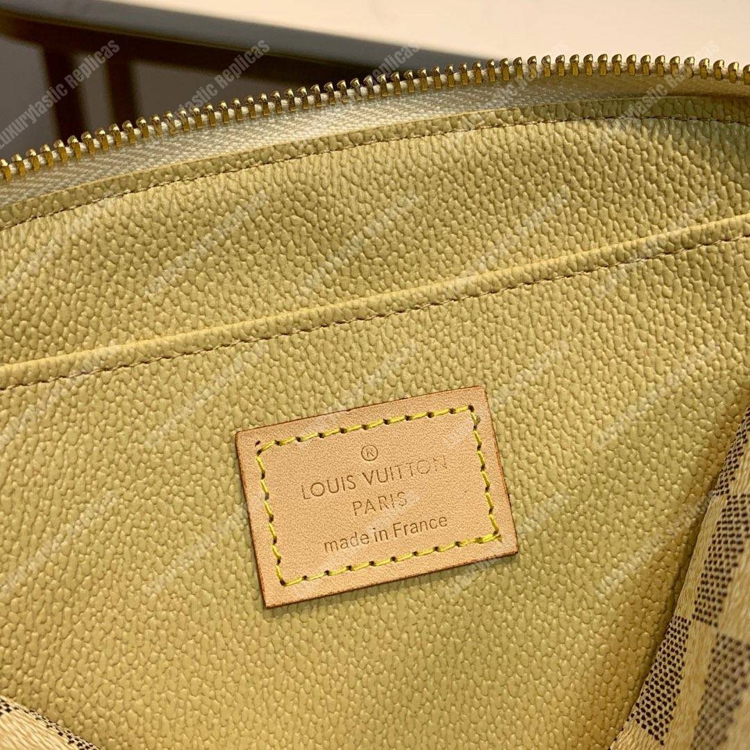 LV Cosmetic Pouch PM Damier Azur Canvas