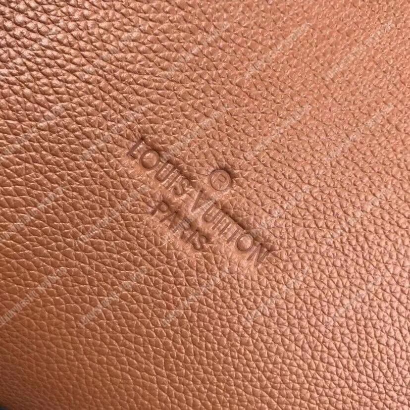 LV Lockme Go Caramel