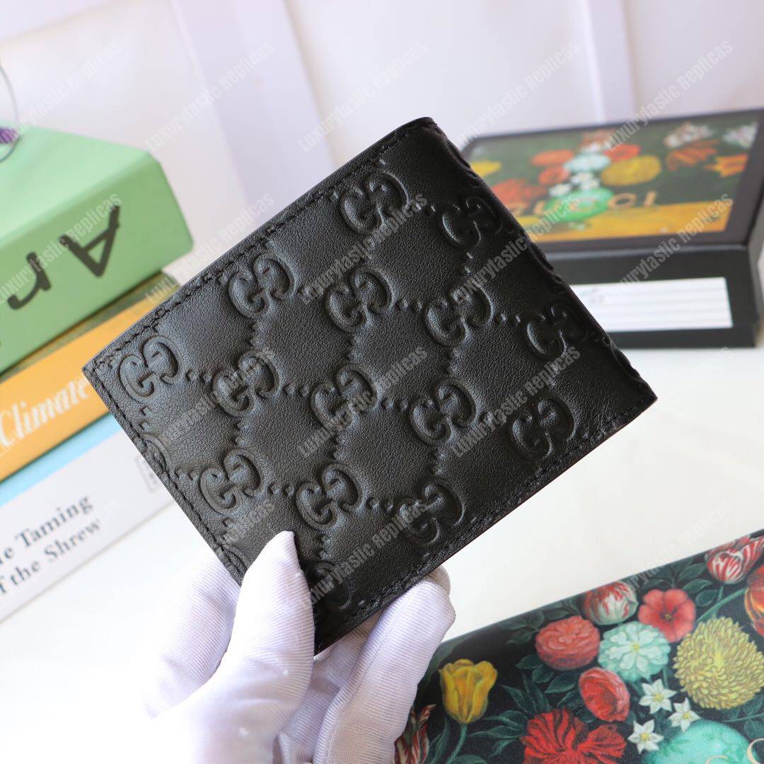 G*u*i gg signature leather wallet with new york yankees™