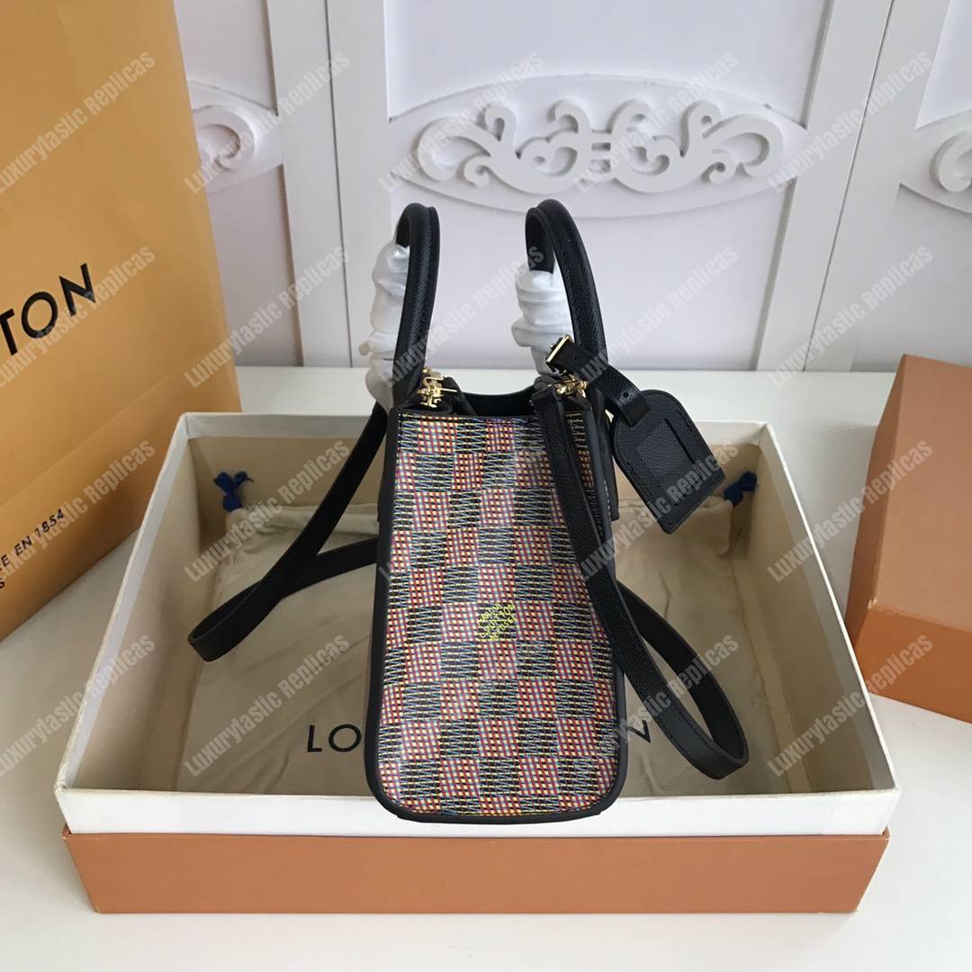 LV City Steamer Mini Red Black