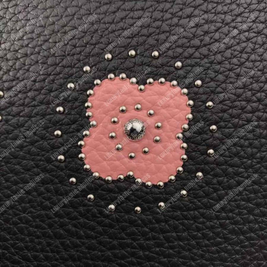 LV Capucines BB Taurillon Monogram Flowers Black
