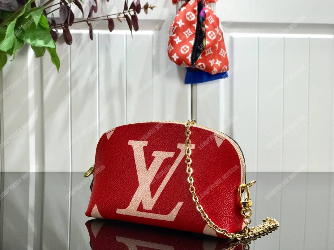 LV Pochette Cosme XL Monogram Red/Pink