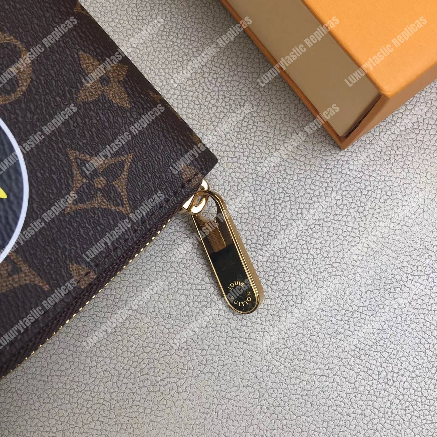 LV Zippy Wallet My LV World Tour Monogram Fuchsia