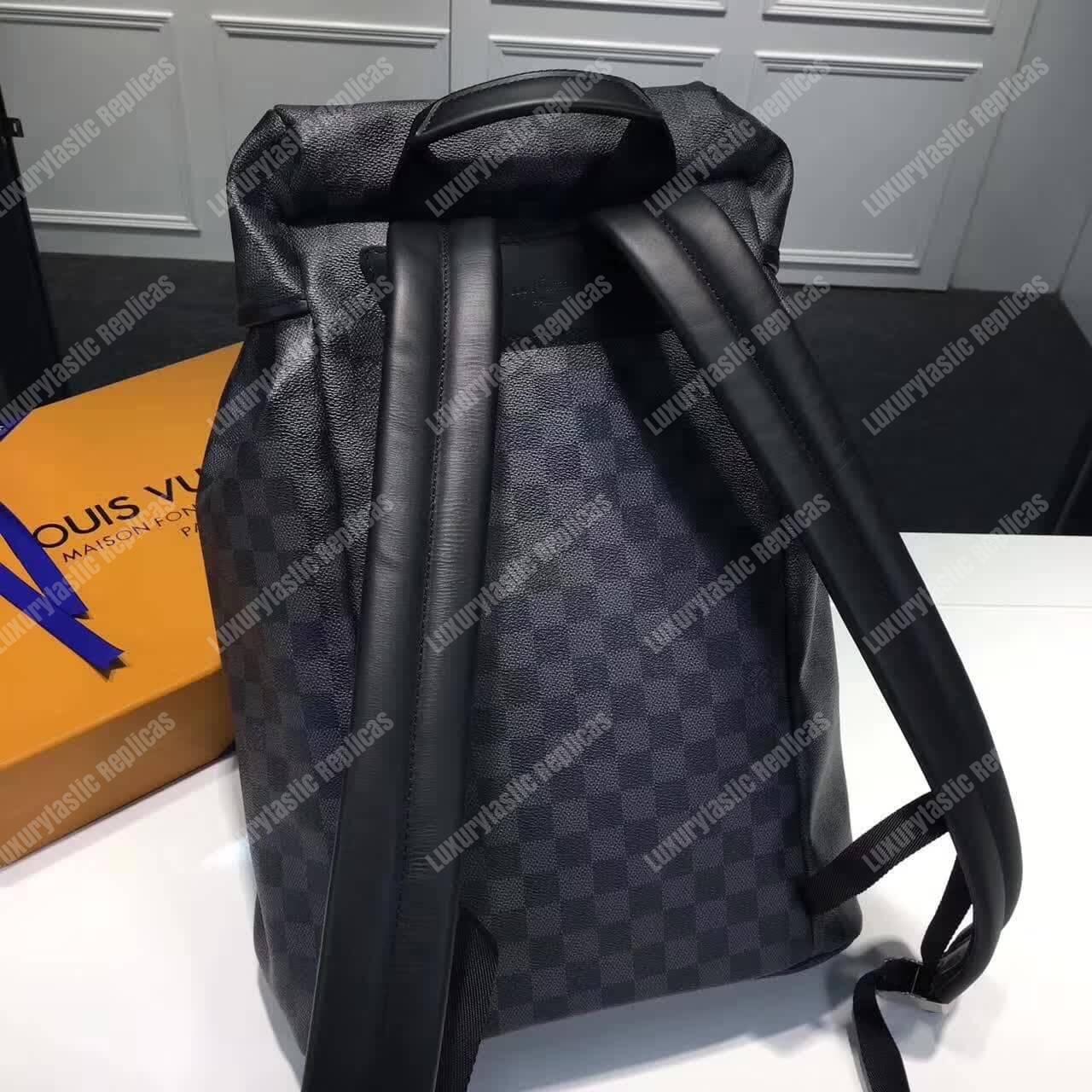 LV Zack Backpack Damier Graphite Canvas
