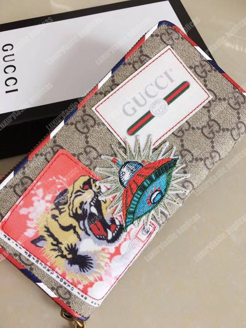 G*u*i courrier gg sup*e continental wallet