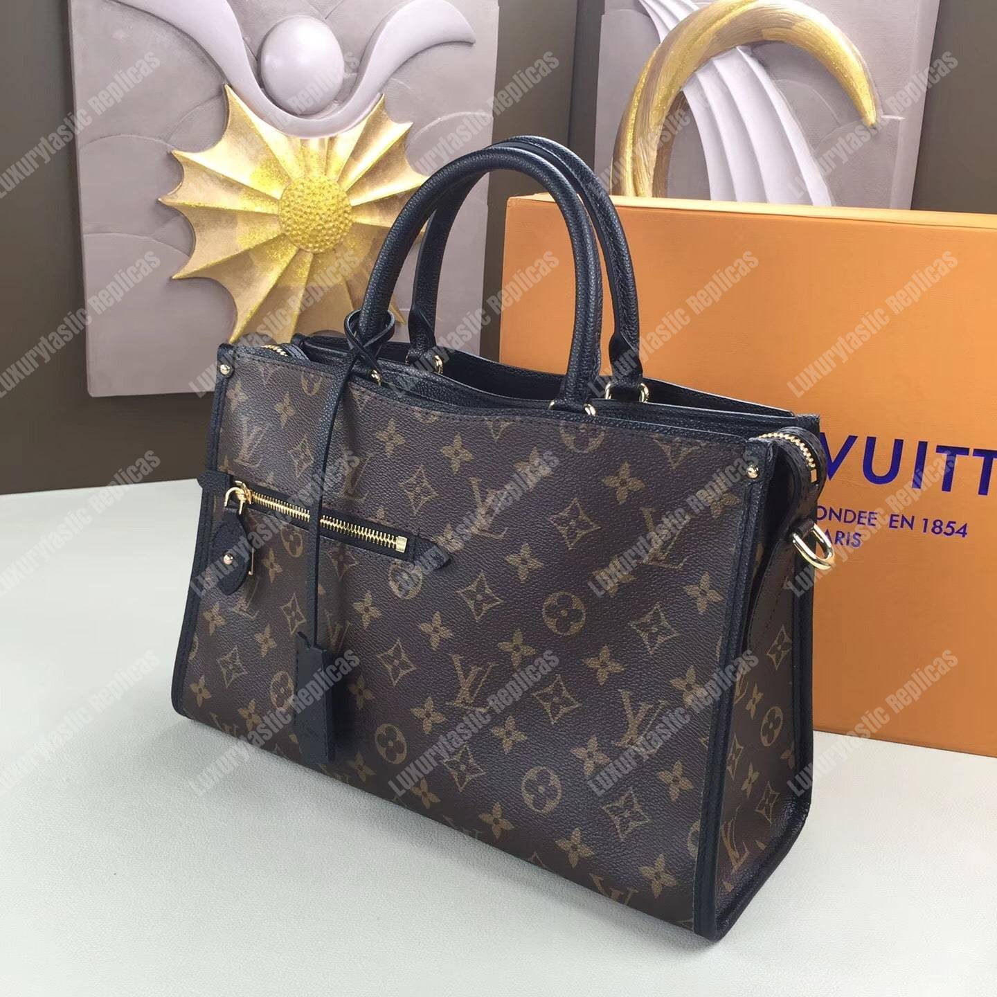 LV Popincourt PM Monogram Black