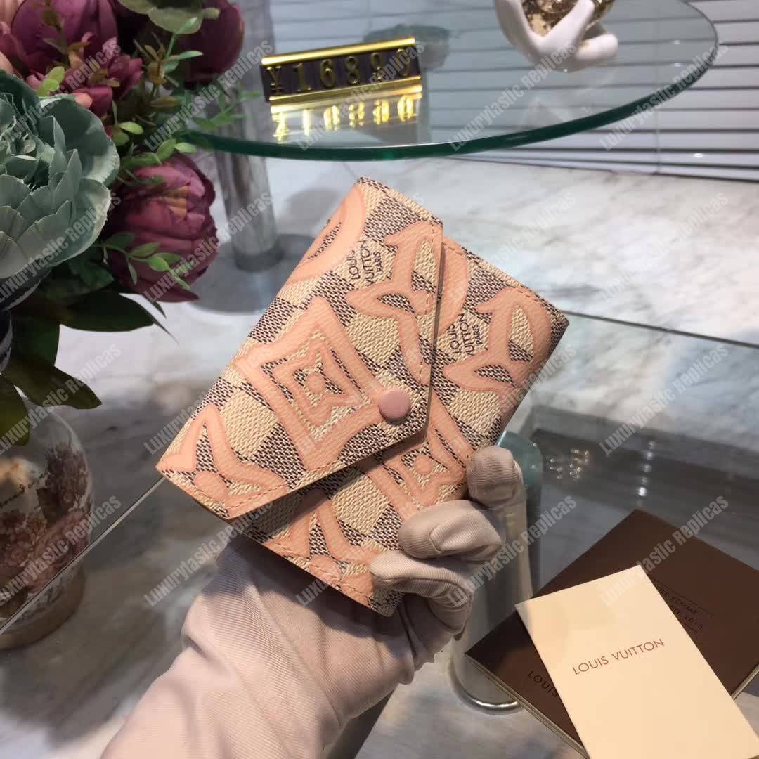 LV Victorine Wallet Damier Azur Canvas Special Edition