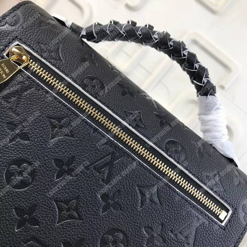 LV Pochette Metis Monogram Empreinte Leather Noir