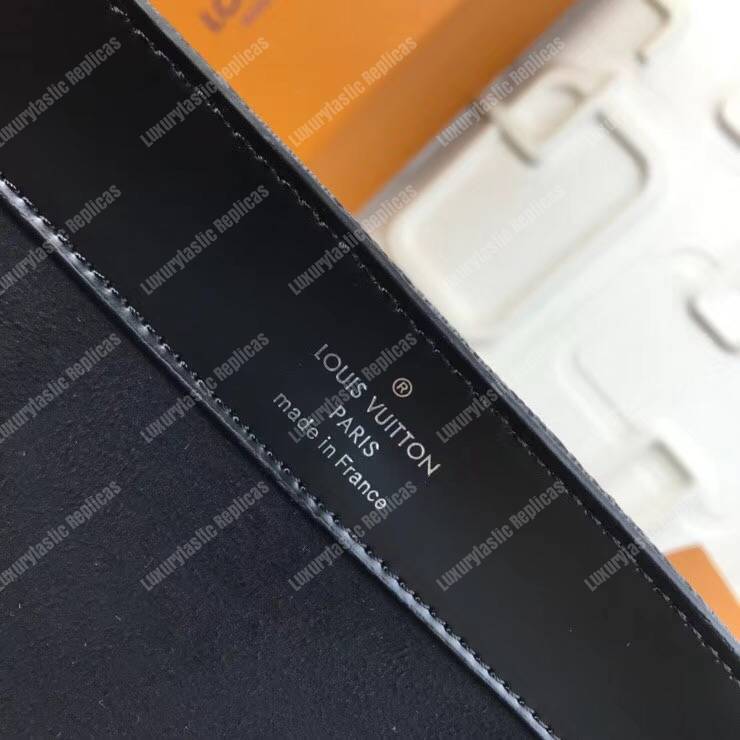 LV 3 Watch Case Damier Graphite Canvas