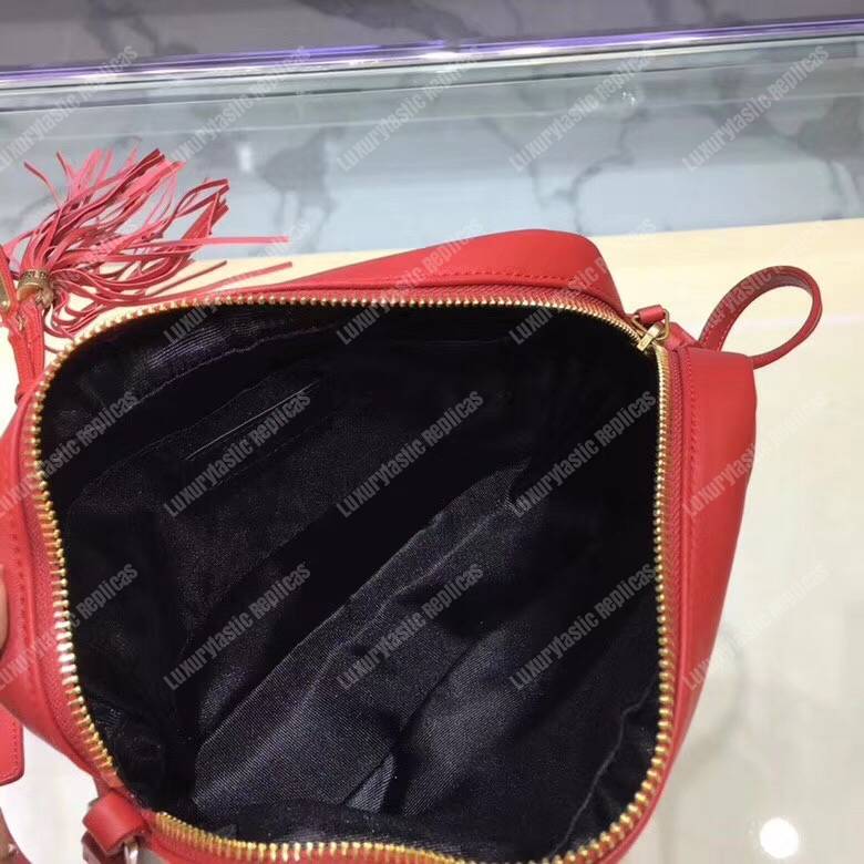 Saint Laurent Lou Camera Bag Eros Red