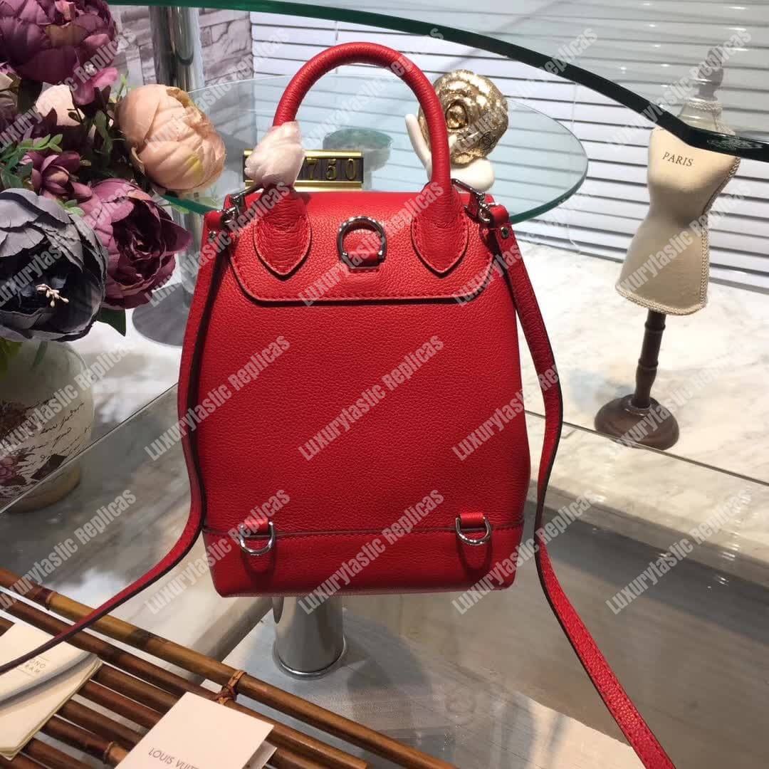 LV Lockme Backpack Mini Rubis