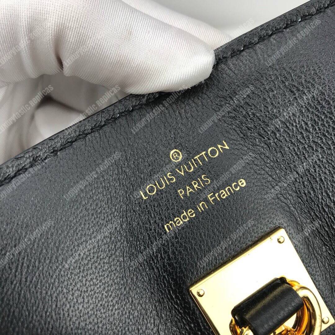 LV Milla MM Autres Cuirs Black