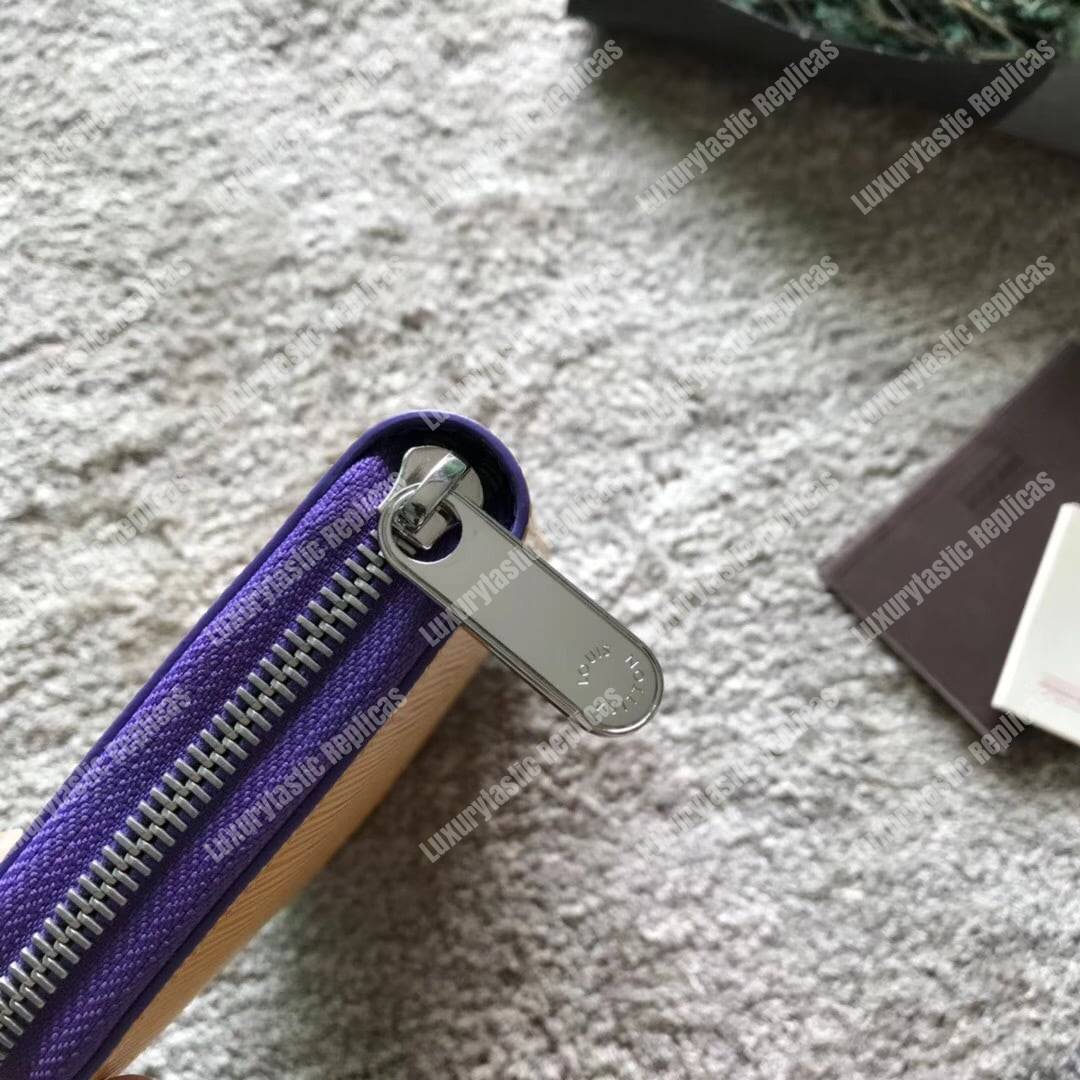 LV Zippy Wallet Epi Leather Citron
