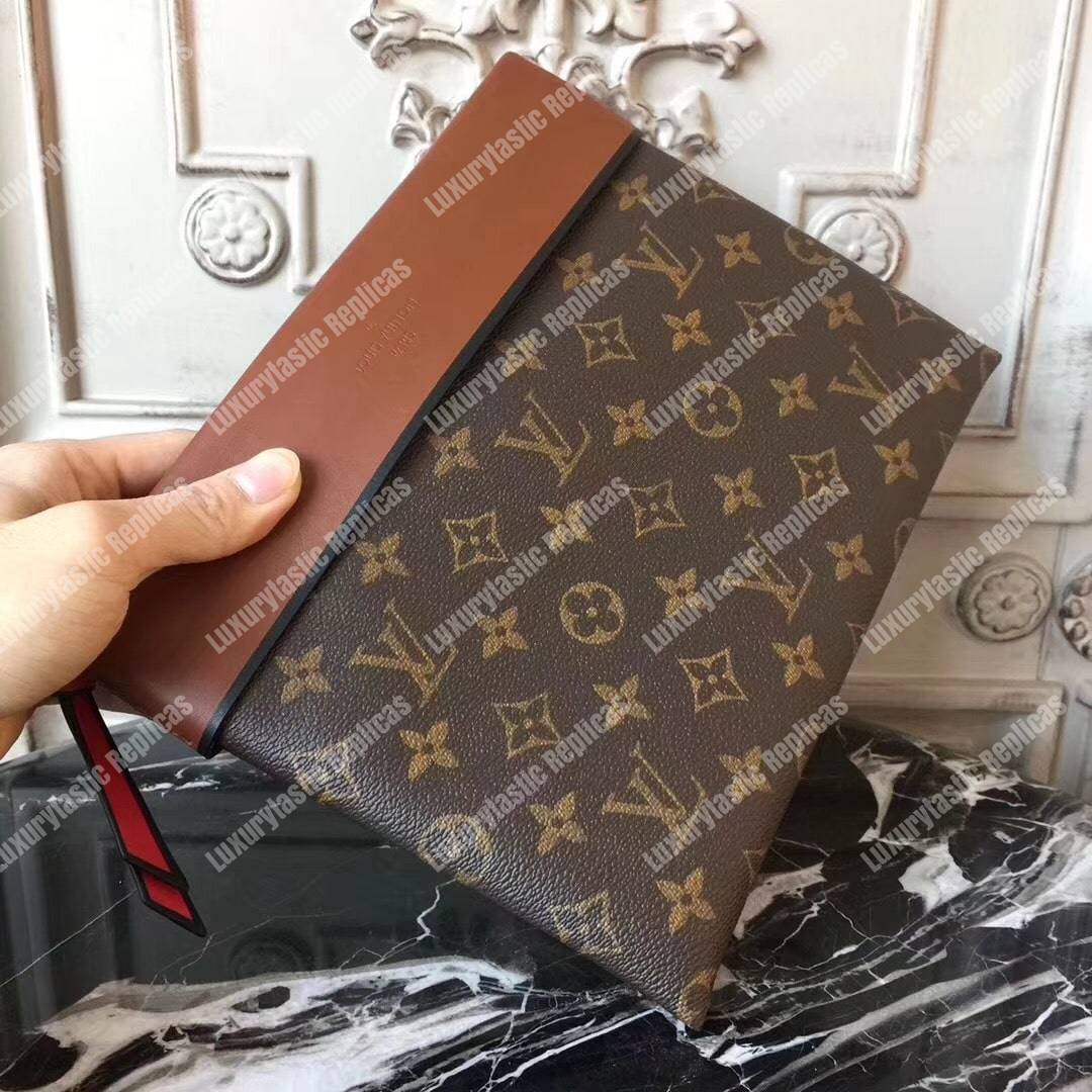 LV Pochette Tuileries Monogram Coated Canvas