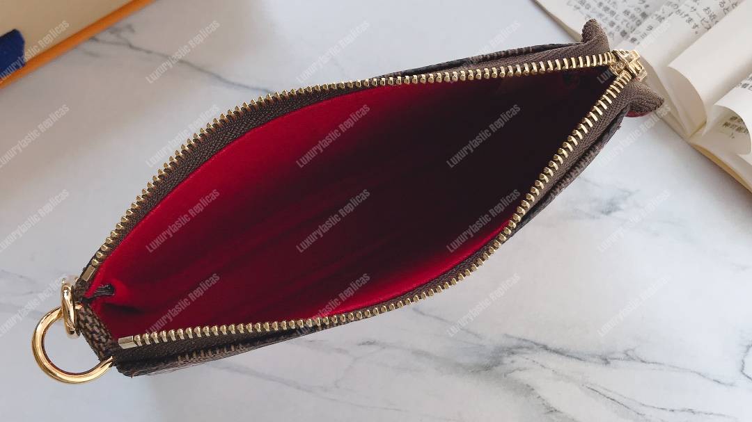 LV Mini Pochette Eiffel Tower Print