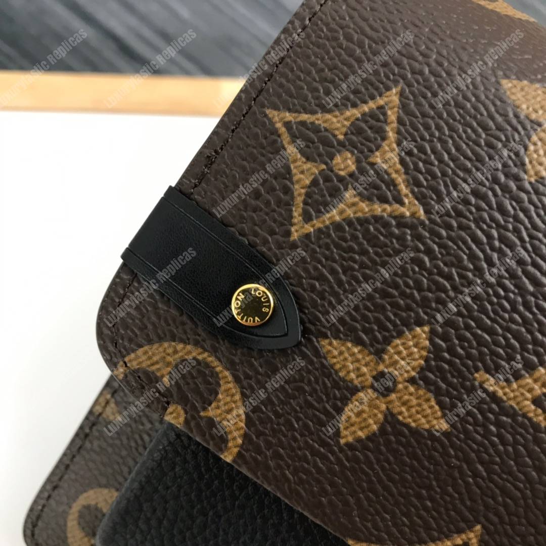 LV Vavin Chain Wallet Monogram Noir