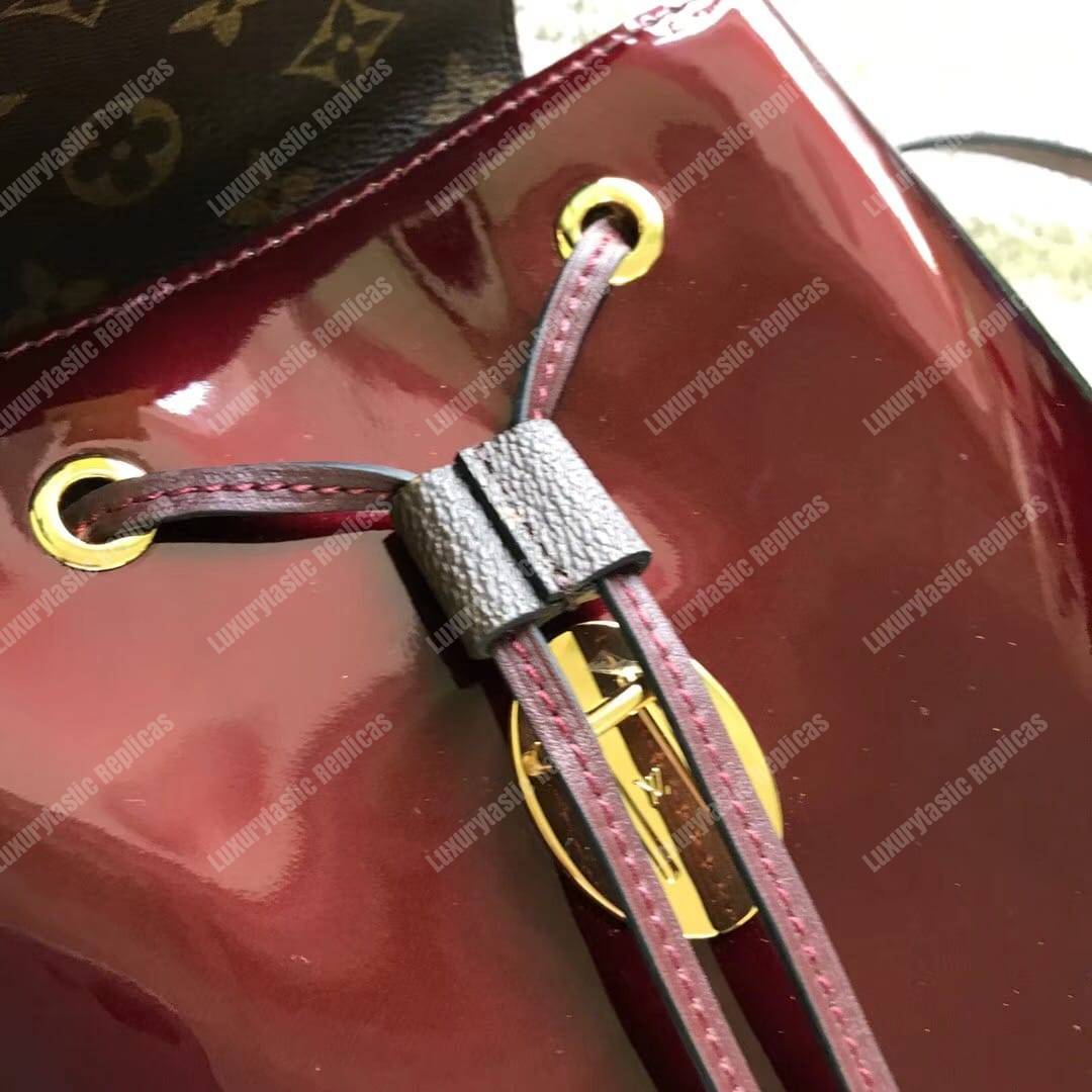 LV Hot Springs Backpack Patent Leather