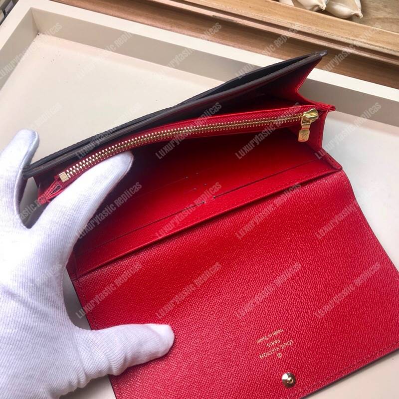 LV Sarah Wallet Lion and Cheetah