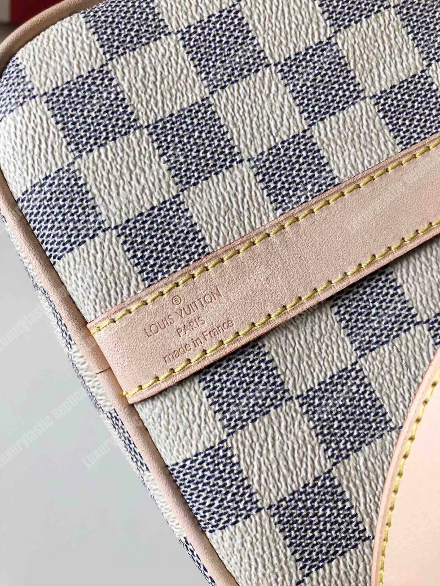 LV Speedy Bandouliere 35 Damier Azur Canvas