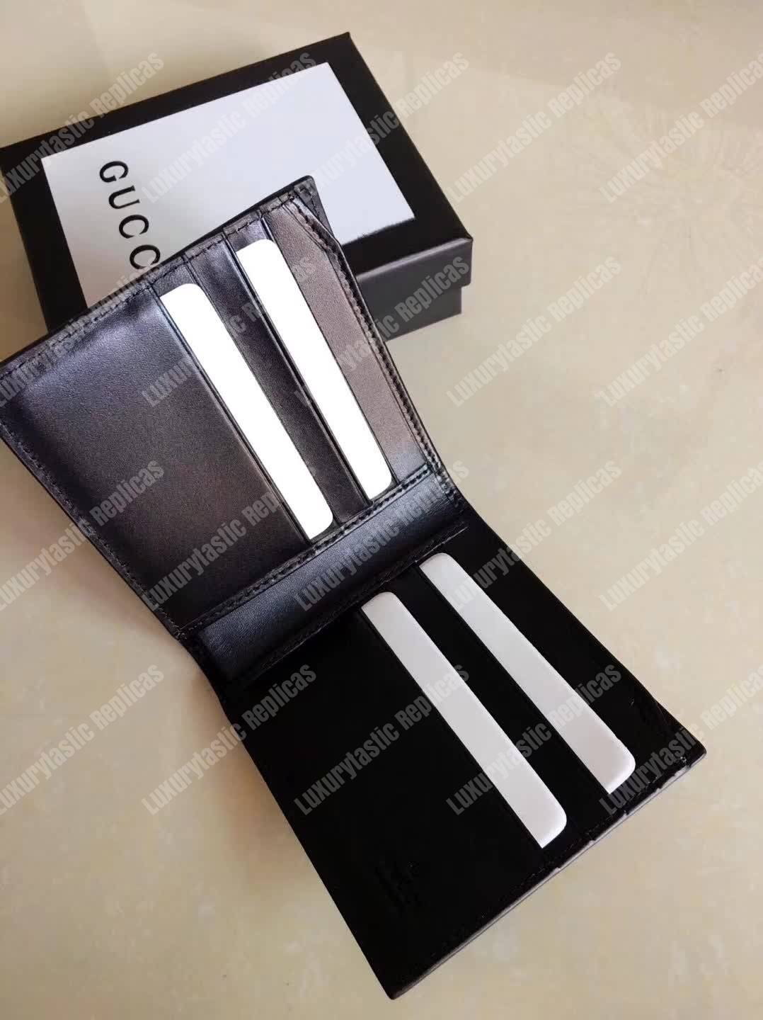 G*u*i gg sup*e bees wallet beige/ebony