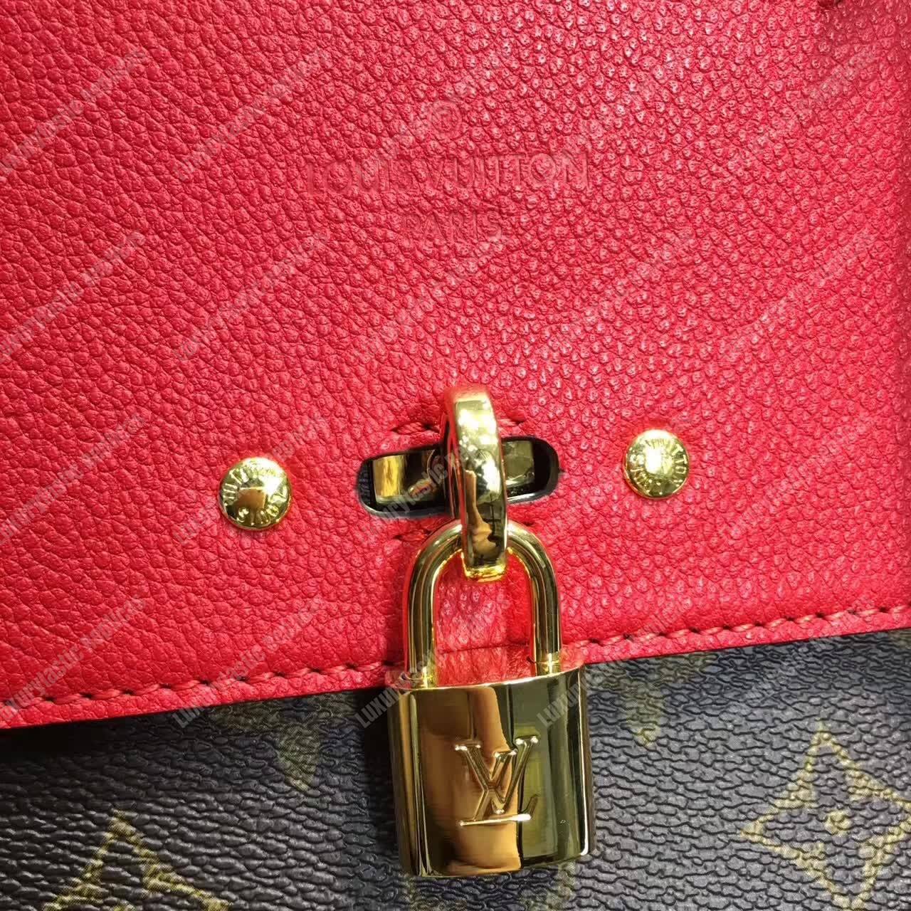 LV Venus Bag Monogram Canvas Red