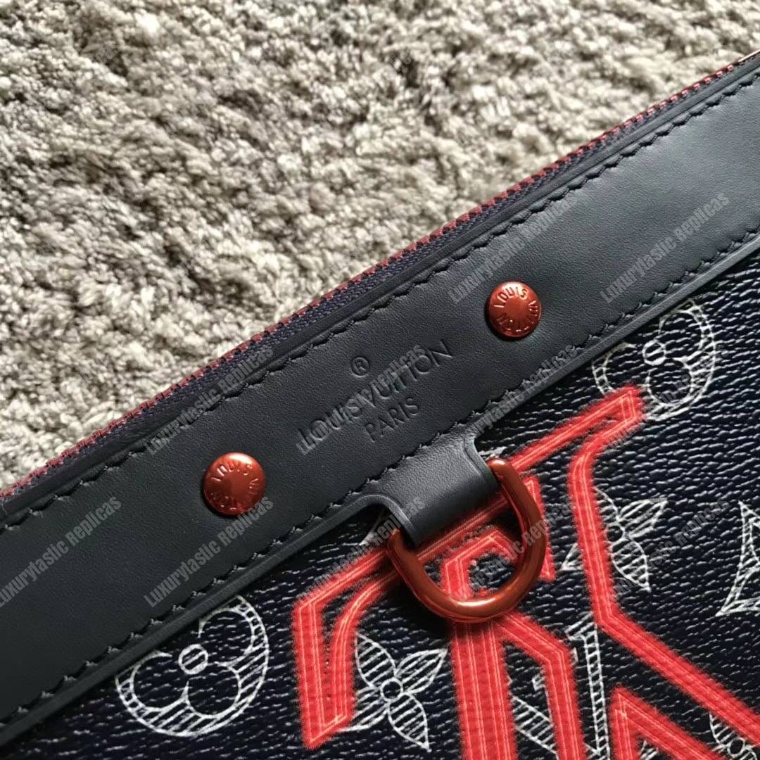 LV Discovery Pochette PM Monogram Upside Down Canvas
