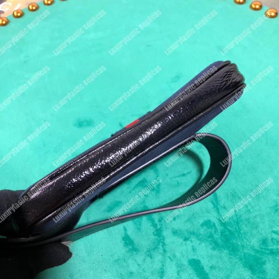 G*u*i ophidia belted iphone case blue