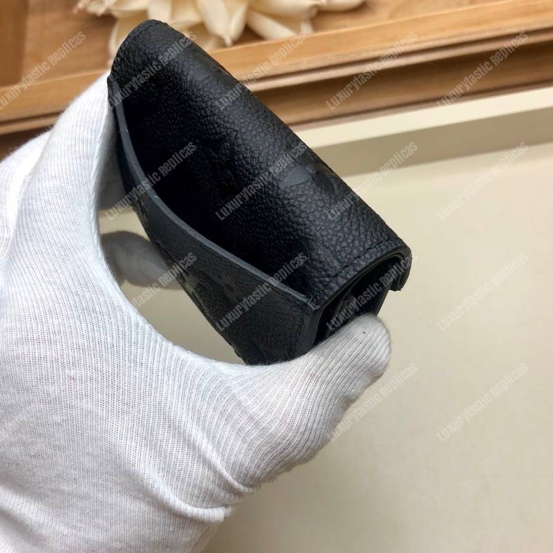 LV Zoé Wallet Monogram Empreinte Black