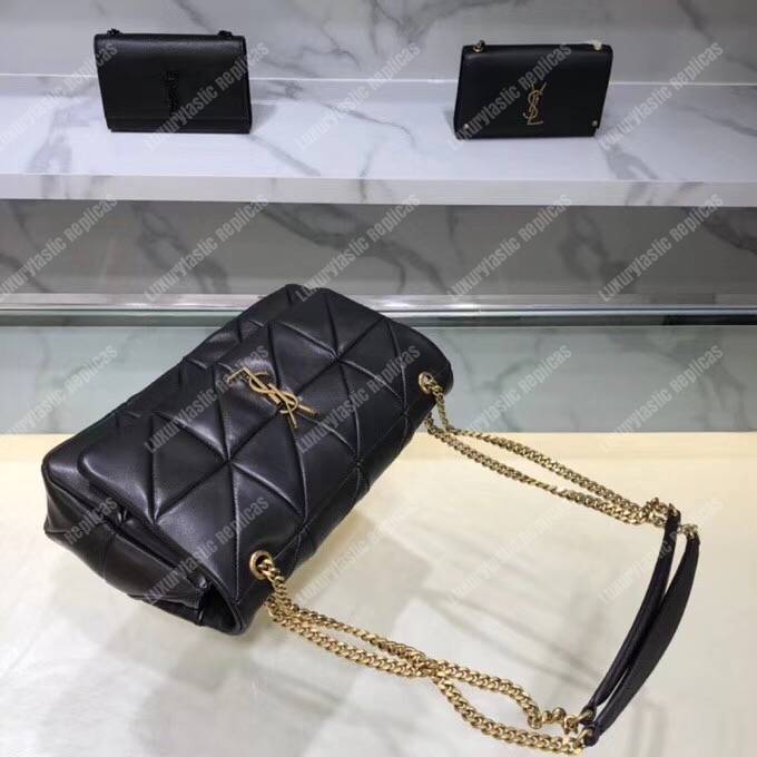 Saint Laurent Jamie Medium Black “CARRÉ RIVE GAUCHE “