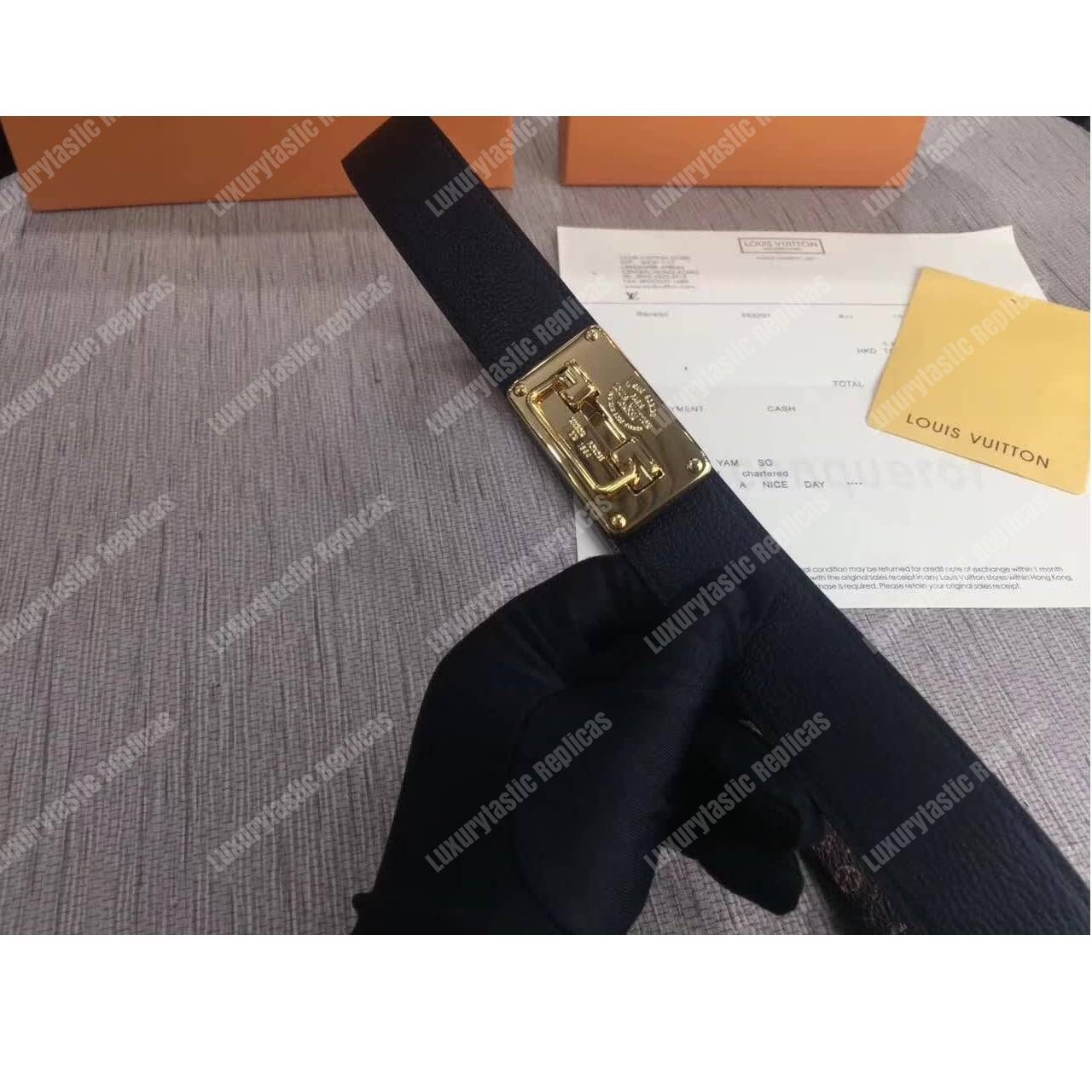 LV Handle Me 25MM Belt