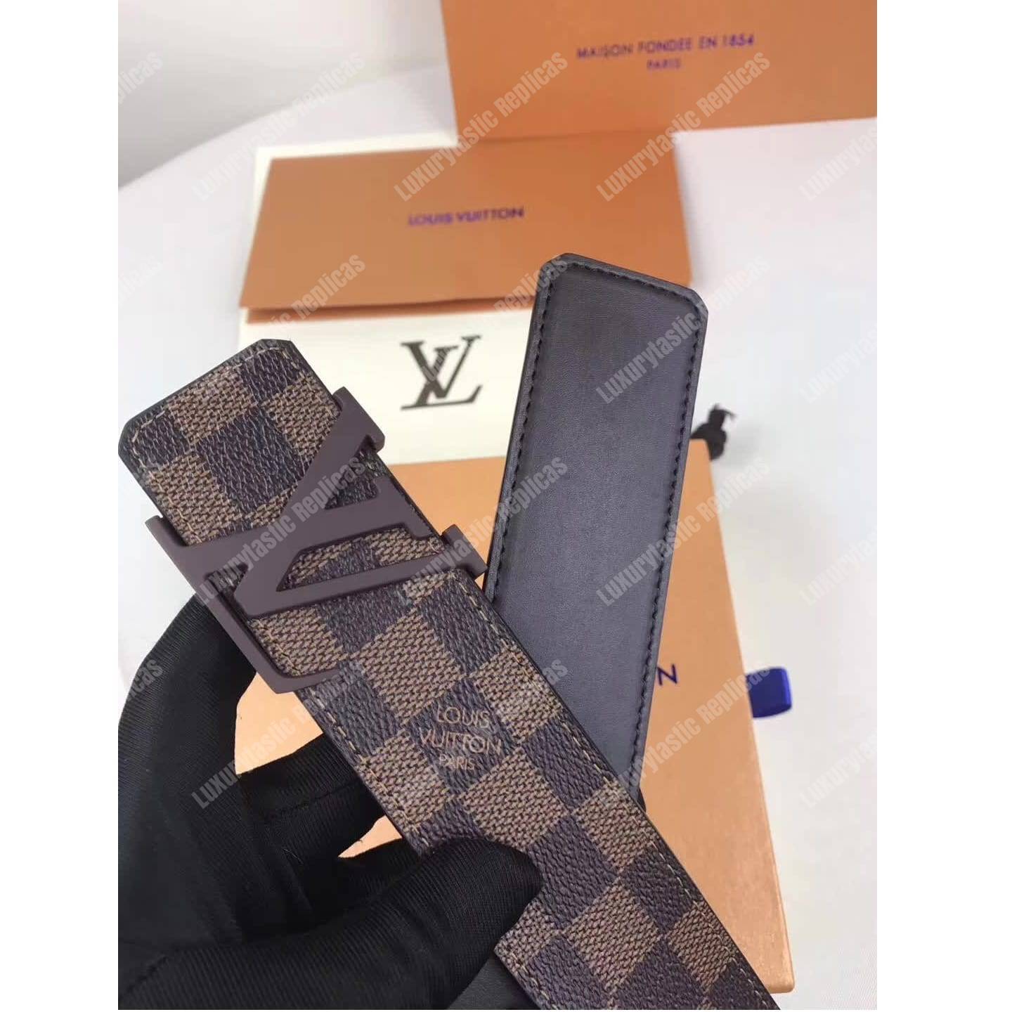 LV Initiales 40MM Damier Ebene