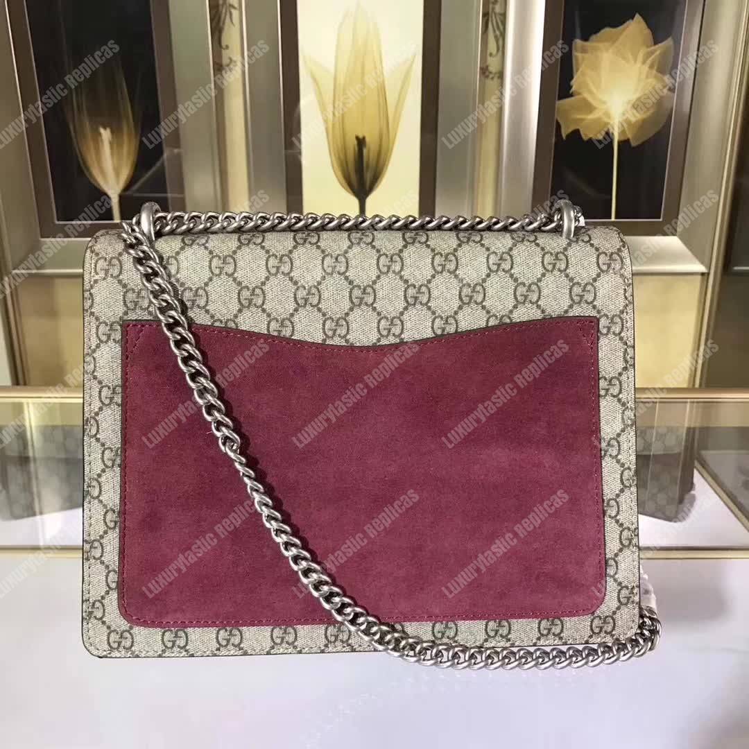 G*u*i dionysus gg sup*e shoulder bag beige pink