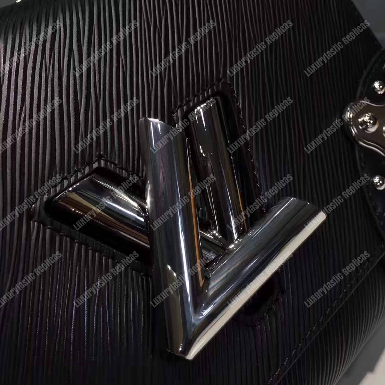 Twist MM Bag Epi Leather Noir