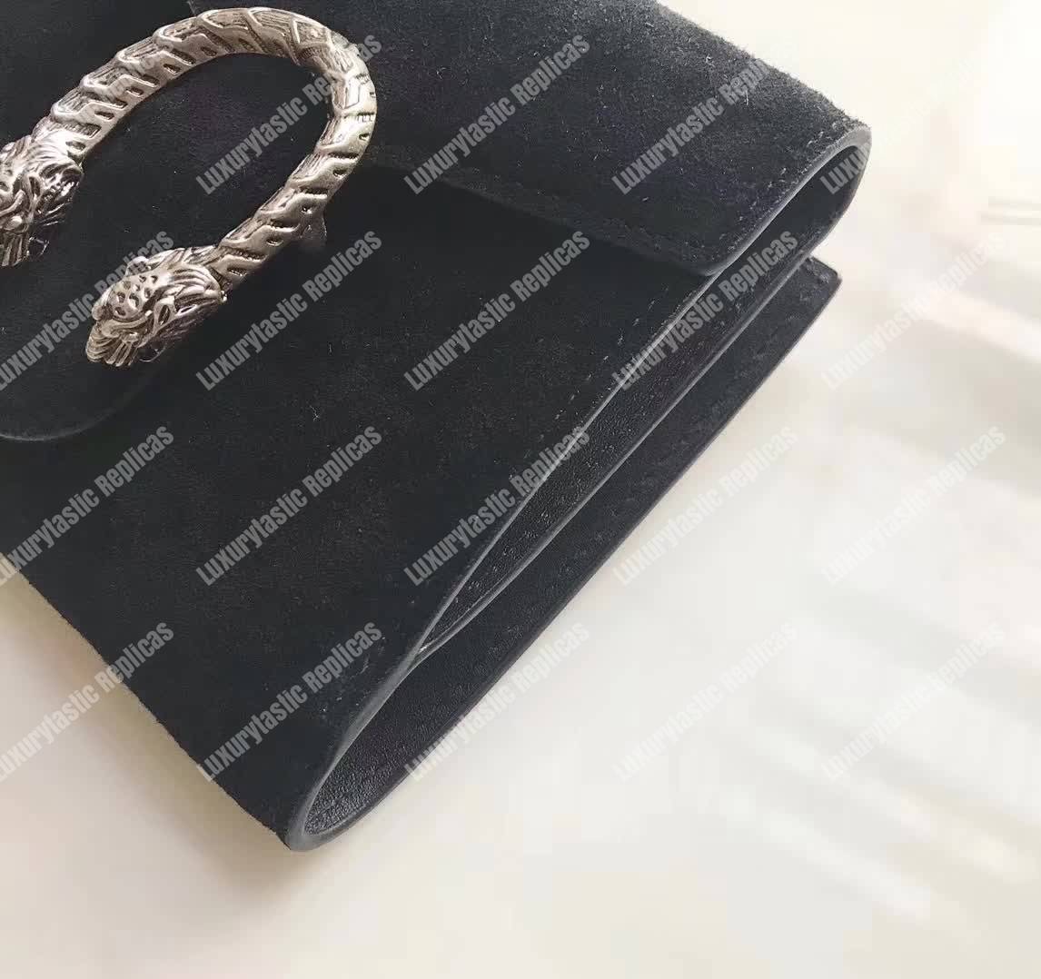 G*u*i dionysus suede wallet black