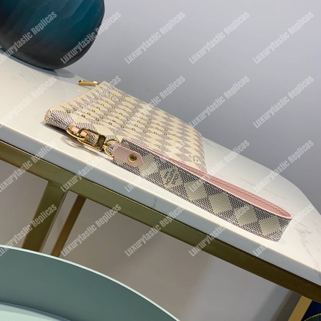 LV City Pouch Damier Azur Canvas