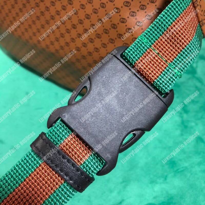 G*u*i G*u*i-dapper dan belt bag brown with ebony gg pattern