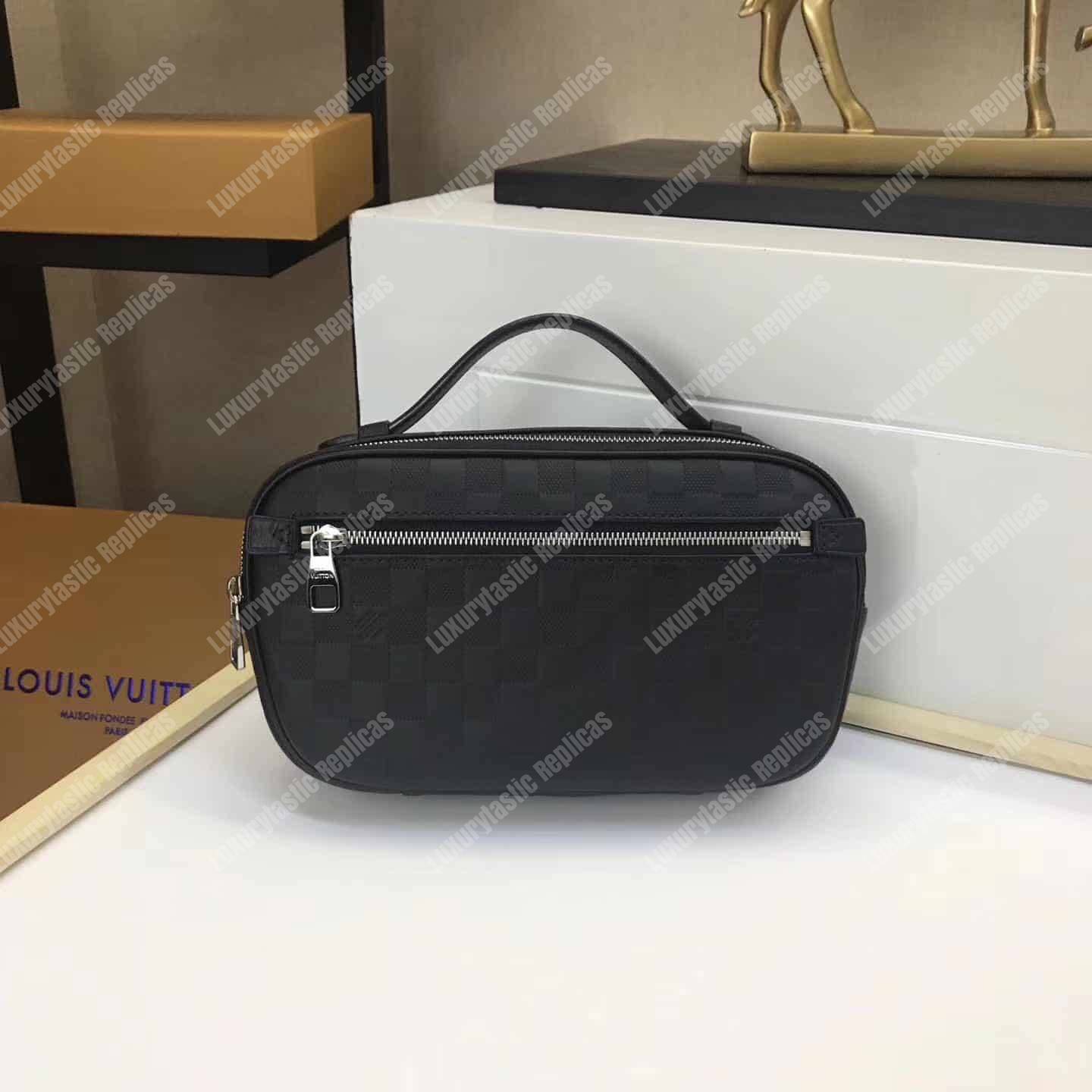 LV Ambler Damier Infini Leather