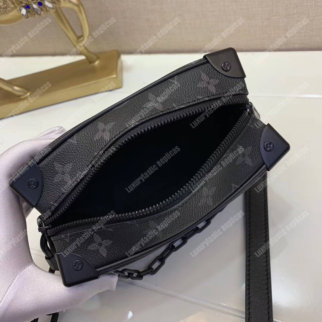 LV Mini Soft Trunk Monogram Eclipse