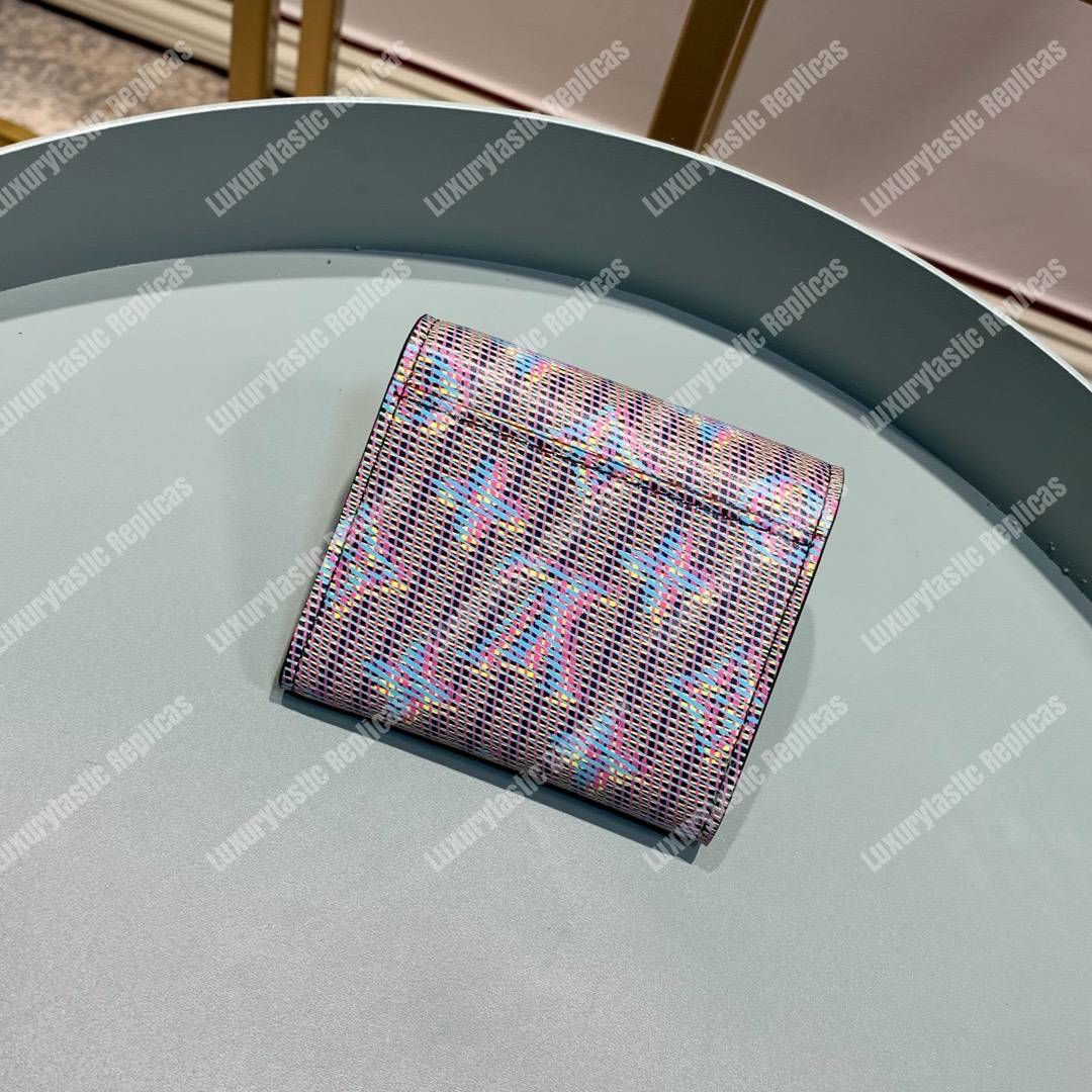 LV Zoé Wallet Monogram LV Pop motif Blue
