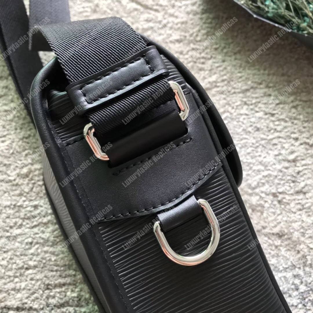 LV Messenger Bag Epi Leather Black 2017