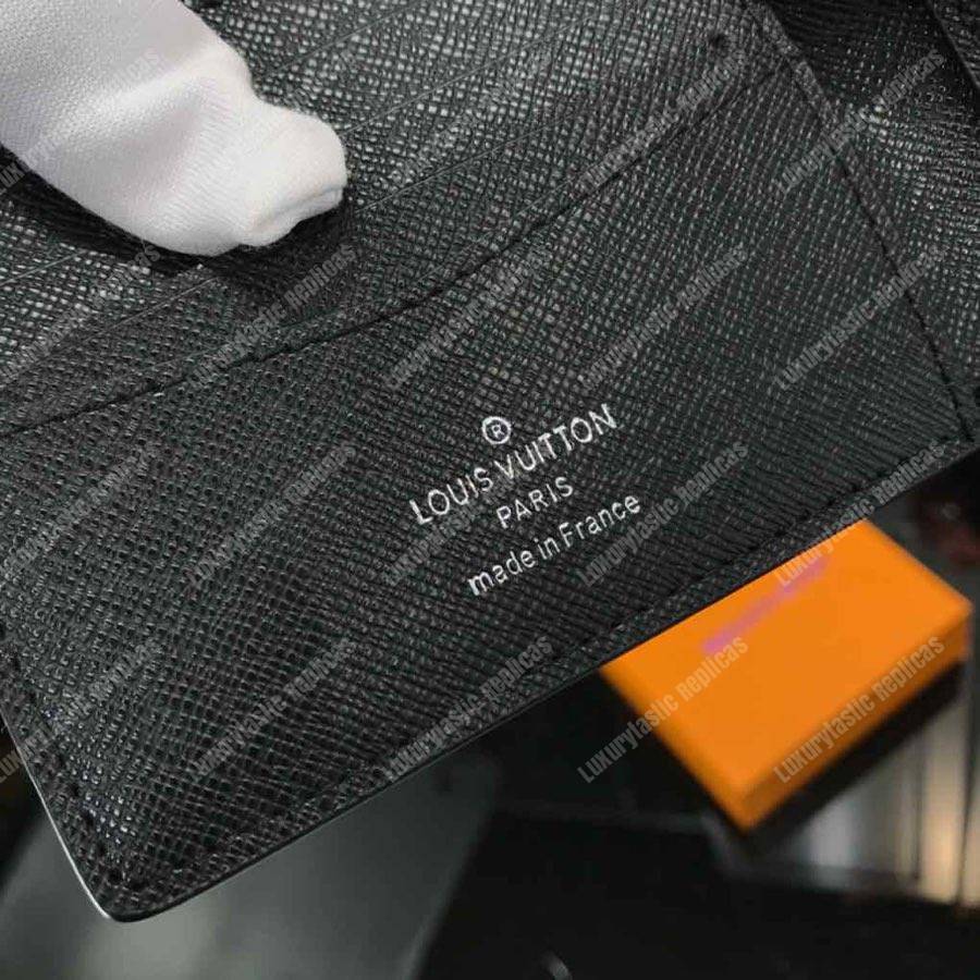 LV Slender Wallet Damier Graphite Pixel