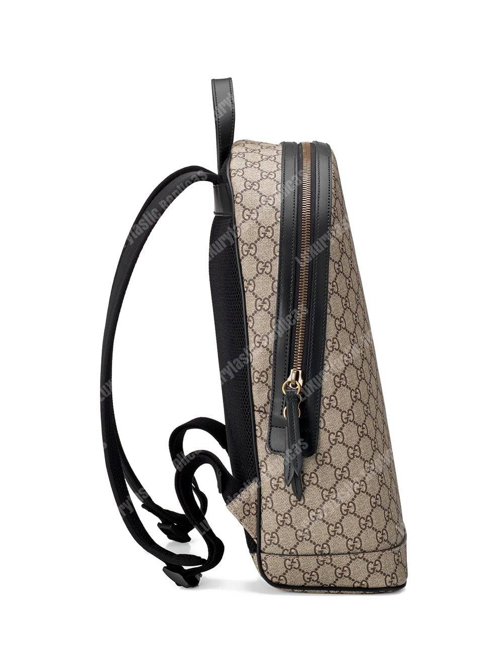 G*u*i tiger print gg sup*e backpack