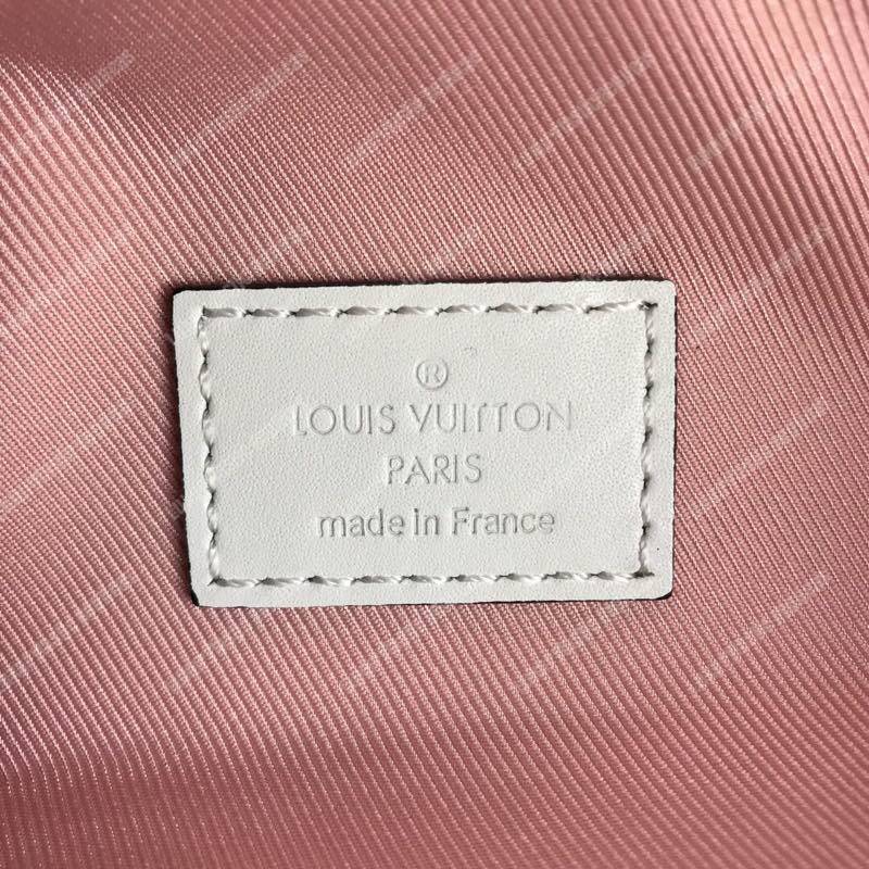 LV Giant/Mini Monogram Canvas Bumbag Red/Pink