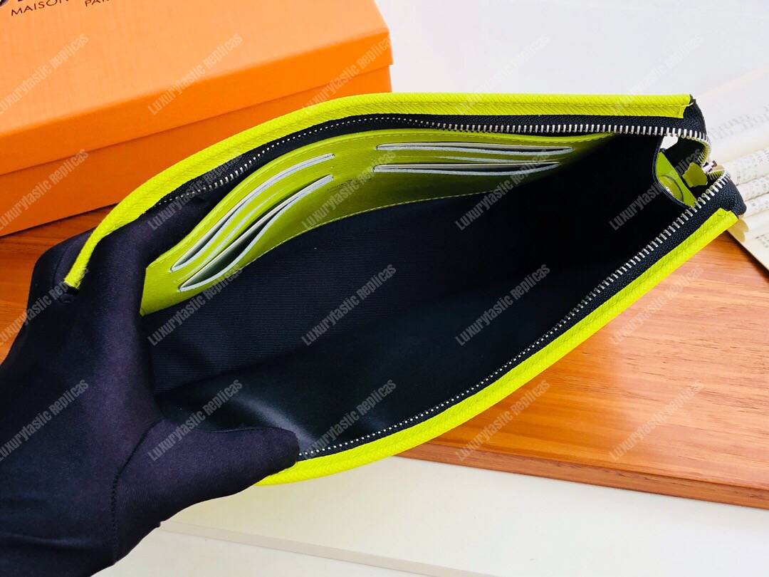 LV Pochette Voyage MM Monogram Yellow