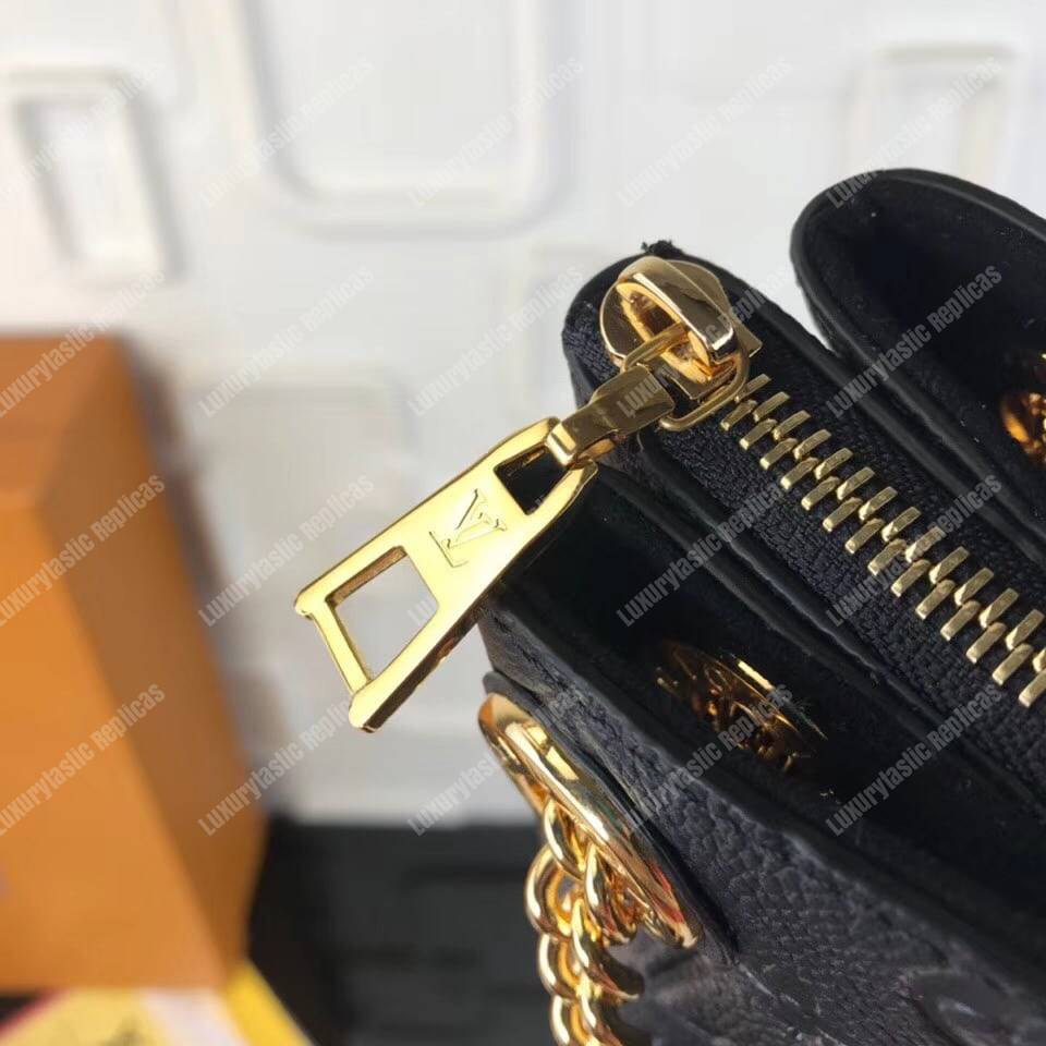 LV Surene BB Monogram Empreinte Leather Noir